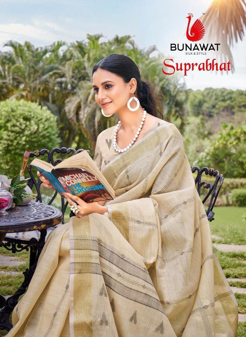 BUNAWAT SUPRABHAT 1001 TO 1006 SET DESIGNER COTTAN SAREE WHOLESALER IN INDIA 1