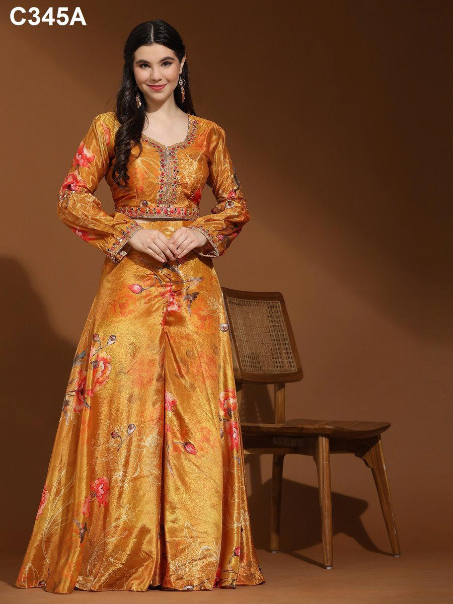 D.NO. C345A BY AMOHA PRINTED SALWAR KAMEEZ WHOLESALER IN INDIA 1