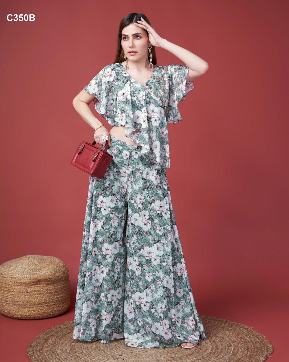 D.NO. C350A & C350B BY AMOHA CROP TOP WHOLESALER IN INDIA 1
