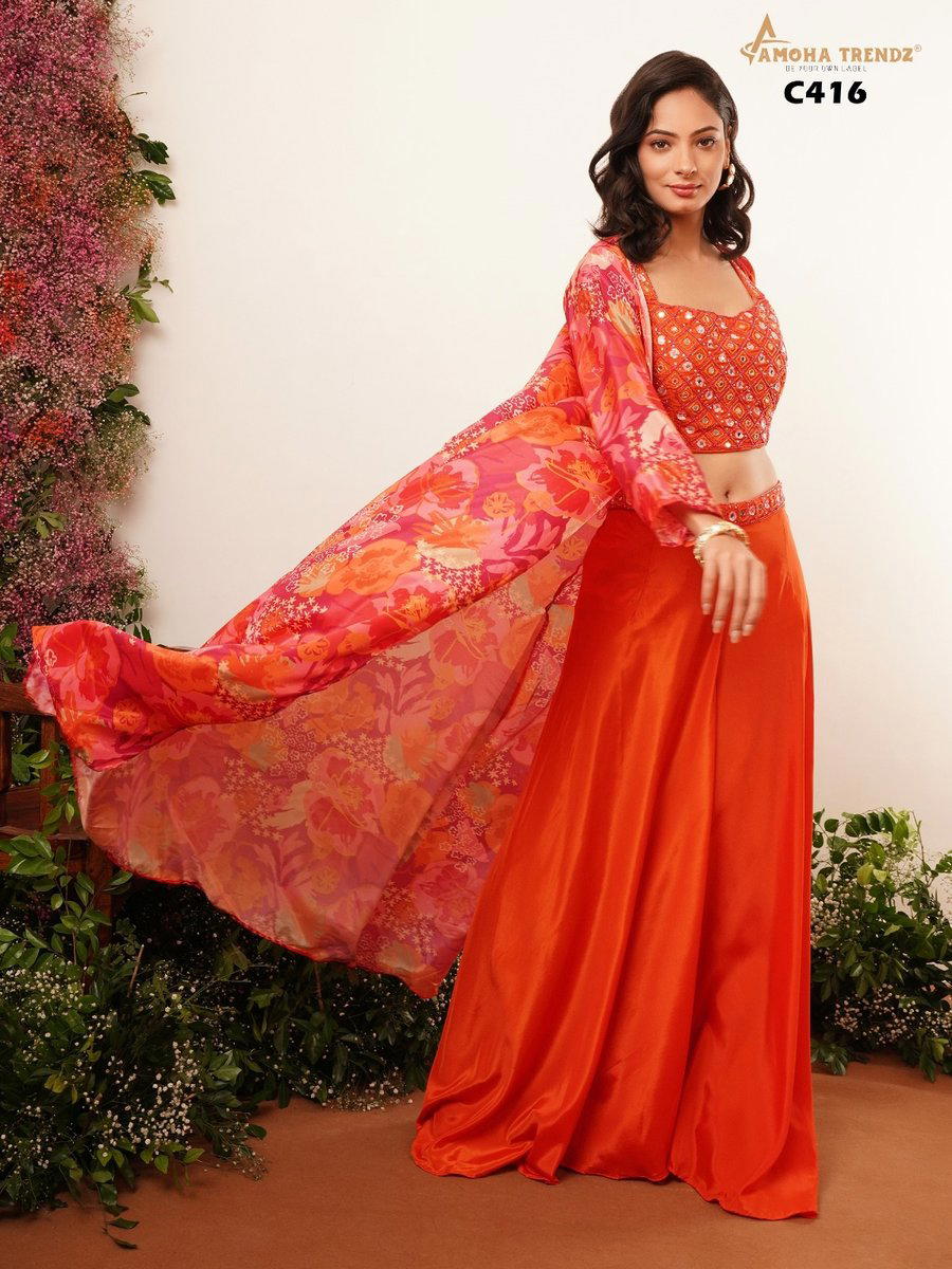 AMOHA C416 DESIGNER CORP TOP WHOLESALER IN INDIA 1
