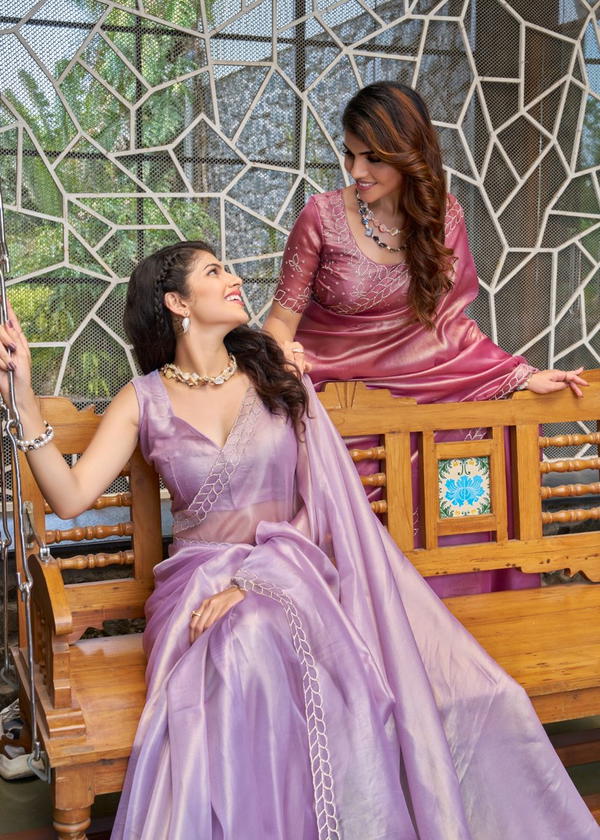 LABEL KHOJ 9685A & 9685B DESIGNER SILK SALWAR SUIT WHOLESALER IN INDIA