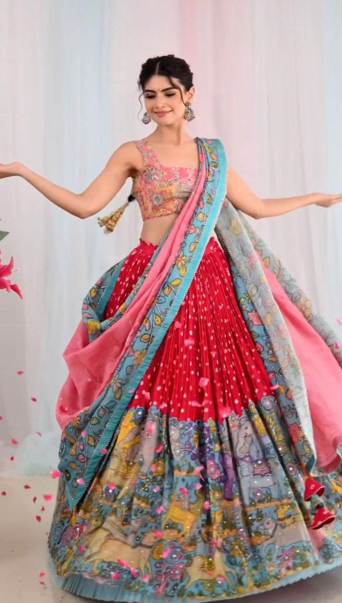 DN 497 BY PRISHA DESIGNER COTTON LEHENGA CHOLI WHOLESALER IN INDIA 1
