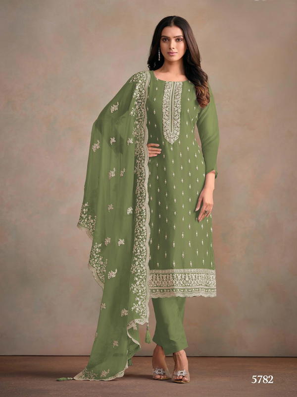 DN 5781 BY VIPUL AVERIE DESIGNER SILK SALWAR KAMEEZ WHOLESALER IN INDIA