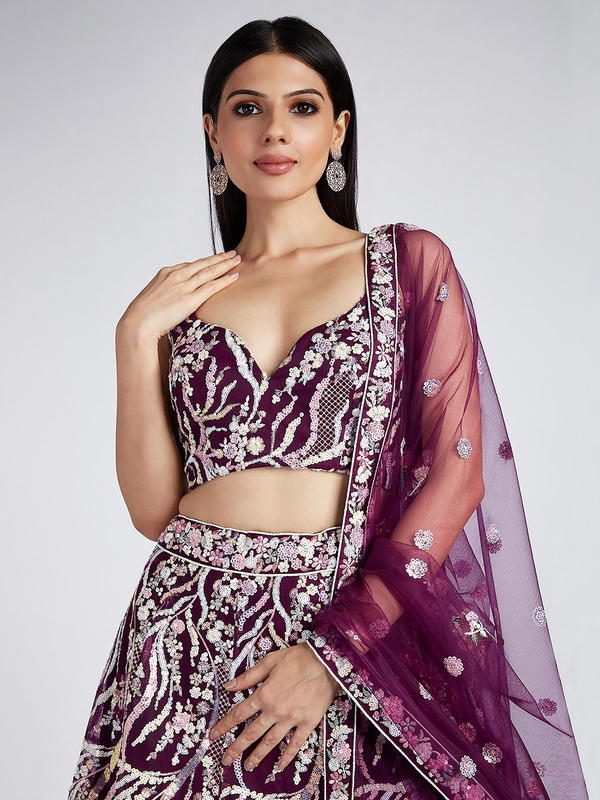 DN 5878 BY PF DESIGNER LEHENGA CHOLI WHOLESALER IN INDIA