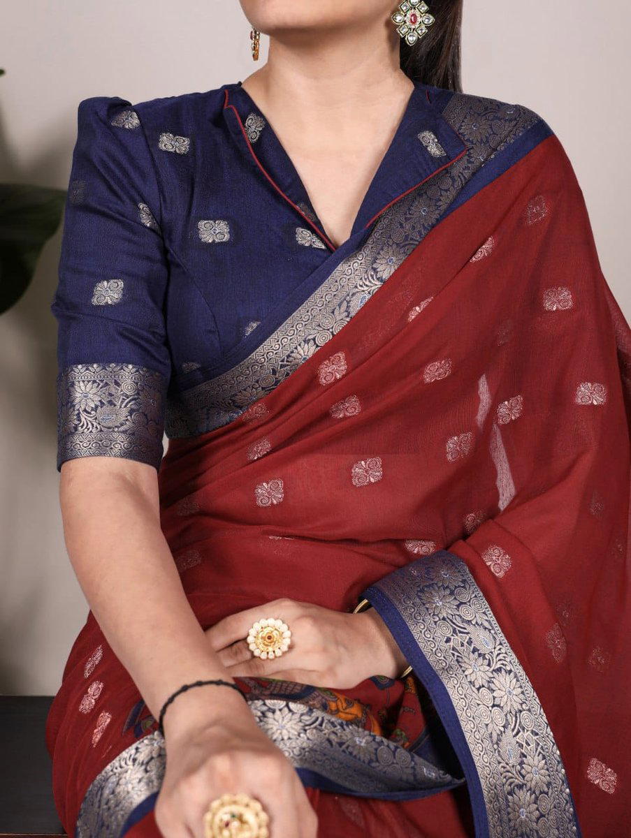 DN 7031 BY LNB DESIGNER POLY COTTON SAREES WHOLESALER IN INDIA 1