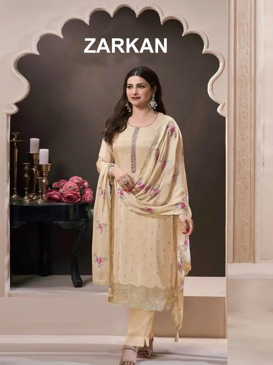 ZARKAN BY VIN DESIGNER SILK SALWAR KAMEEZ WHOLESALER IN INDIA 1