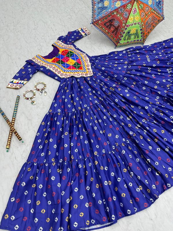 DN N14 BY PRISHA CREATION DESIGNER CHENT CREP GOWNS WHOLESALER IN INDIA