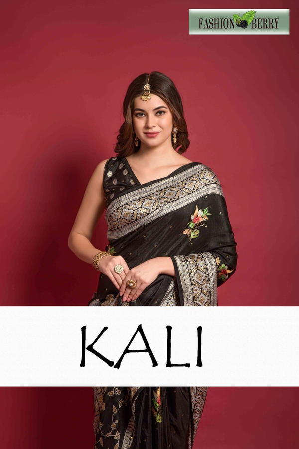 KALI BY FASHION BERRY SMOOTH SILK SAREE MANUFACTURER IN INDIA