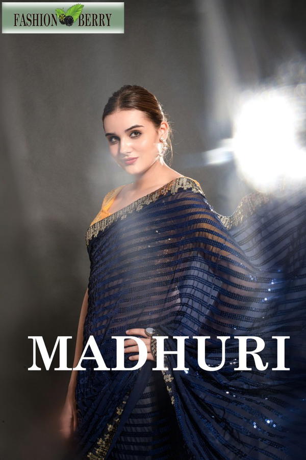 MADHURI BY FASHION BERRY SOFT GEORGETTE SAREE WHOLESALER IN INDIA