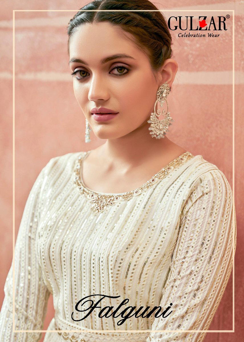 FALGUNI BY GULZAR EMBROIDERY SALWAR KAMEEZ WHOLESALER IN INDIA 1