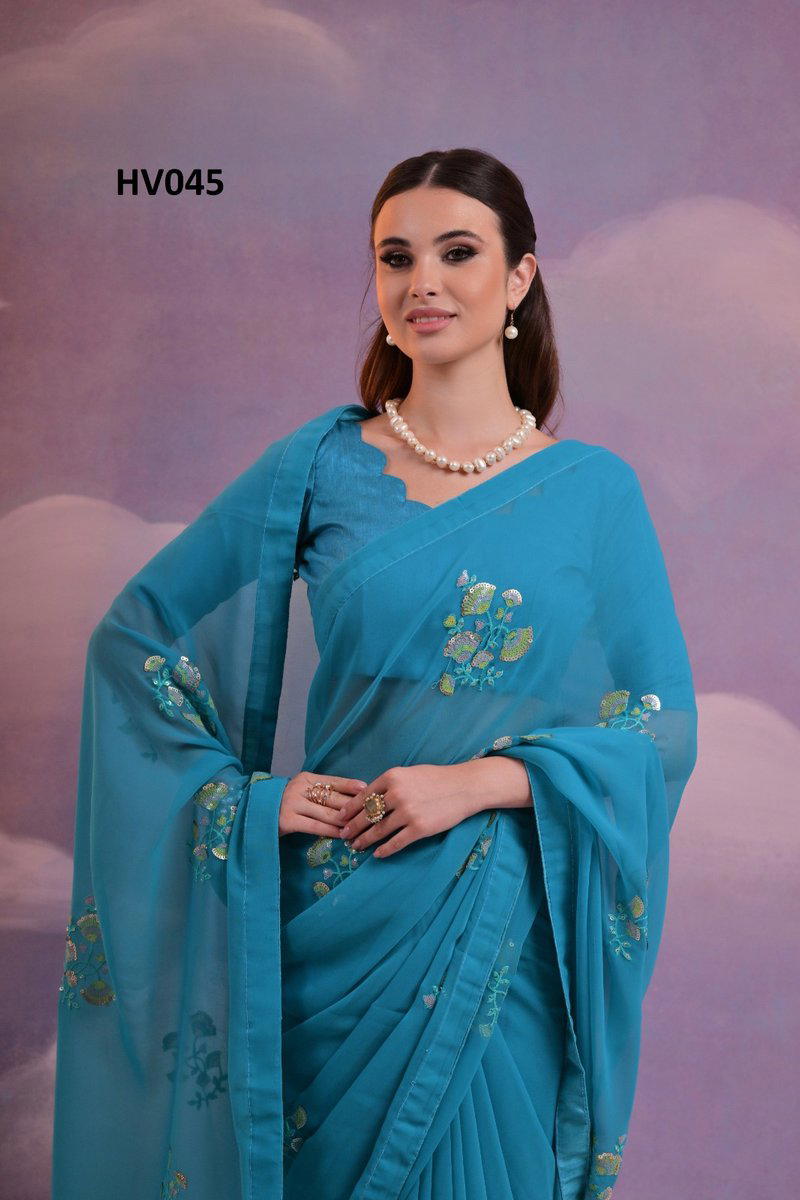FASHION BERRY LALITA HV045 DESIGNER SAREE WHOLESALER IN SURAT 1