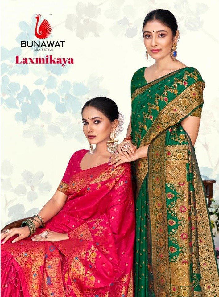 Laxmikaya By Bunawat Traditional Festive Saree Collection Wholesaler in India 1