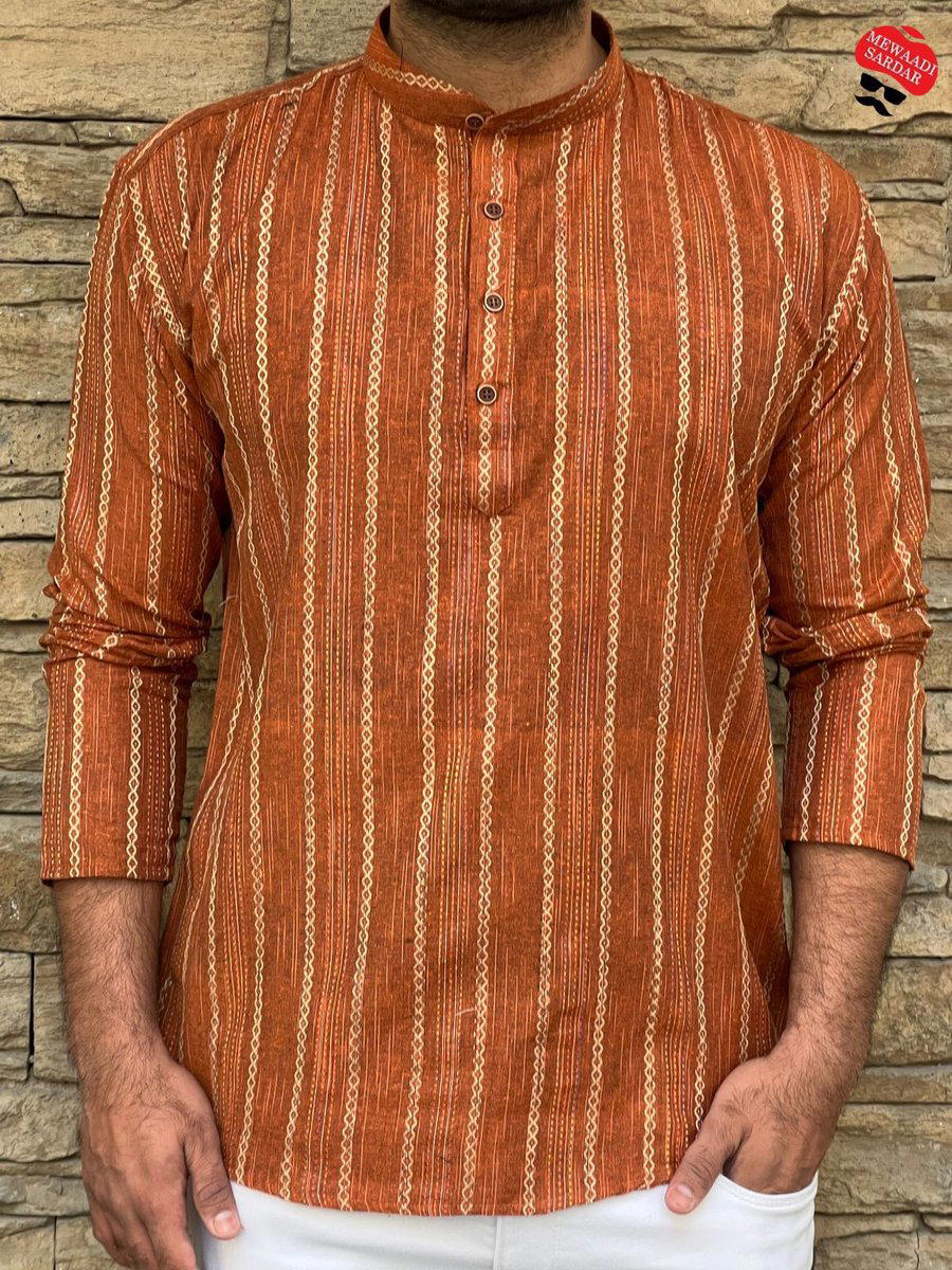 LEO 2 BY BLUEHILLS DESIGNER COTTON SHORT KURTA WHOLESALER IN SURAT 1