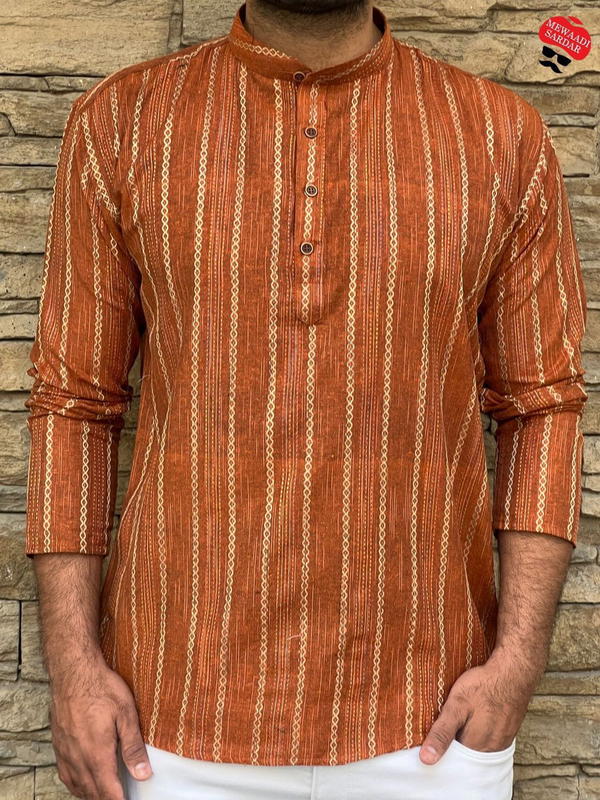 LEO 2 BY BLUEHILLS DESIGNER COTTON SHORT KURTA WHOLESALER IN SURAT