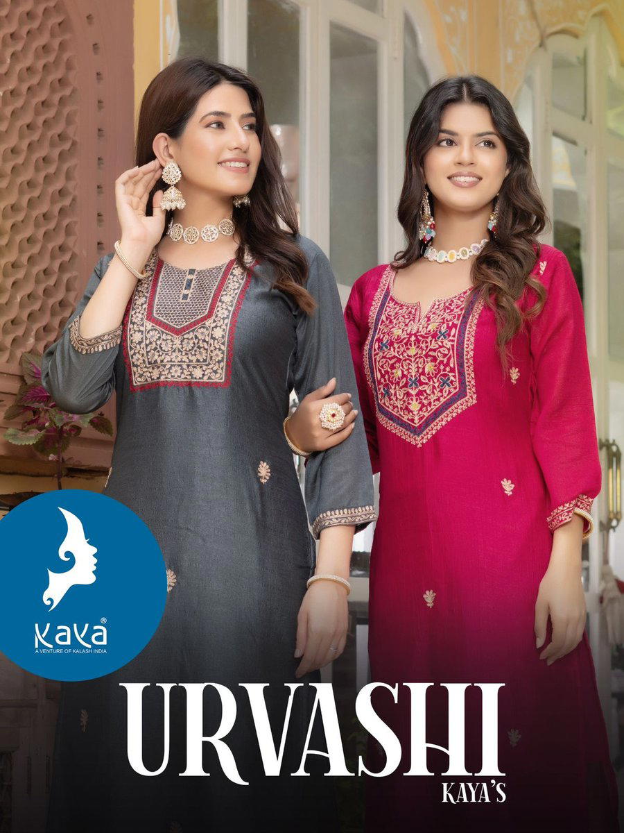 URVASHI BY KAYA DESIGNER KURTI WHOLESALER IN INDIA 1