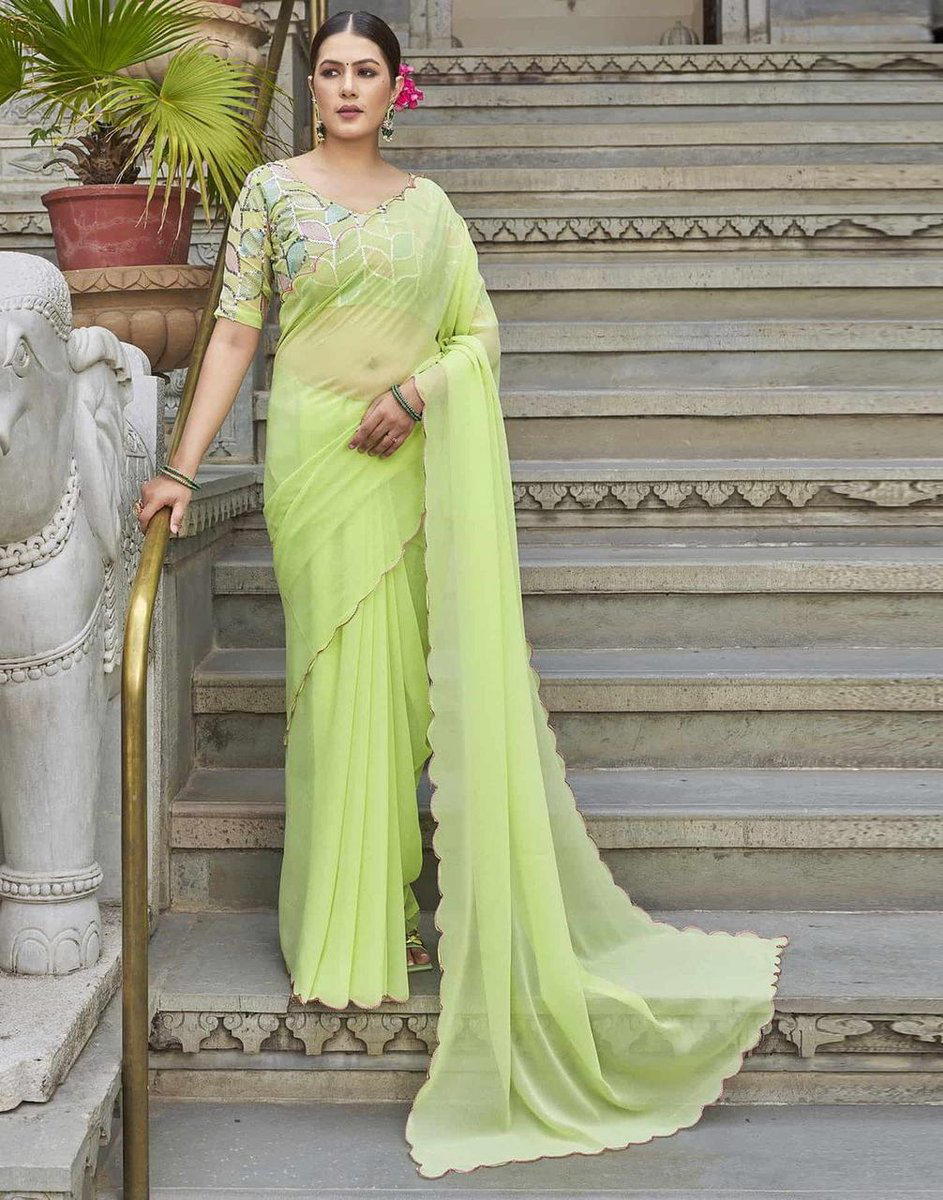CM 782 BY SAGAR IMPEX WEAVING GEORGETTE SAREE WHOLESALER IN INDIA 1