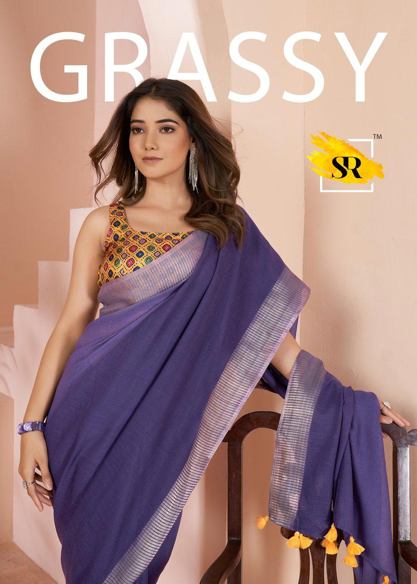 GRASSY BY STAVAN DESIGNER PRINTED SAREE WHOLESALER IN INDIA 1