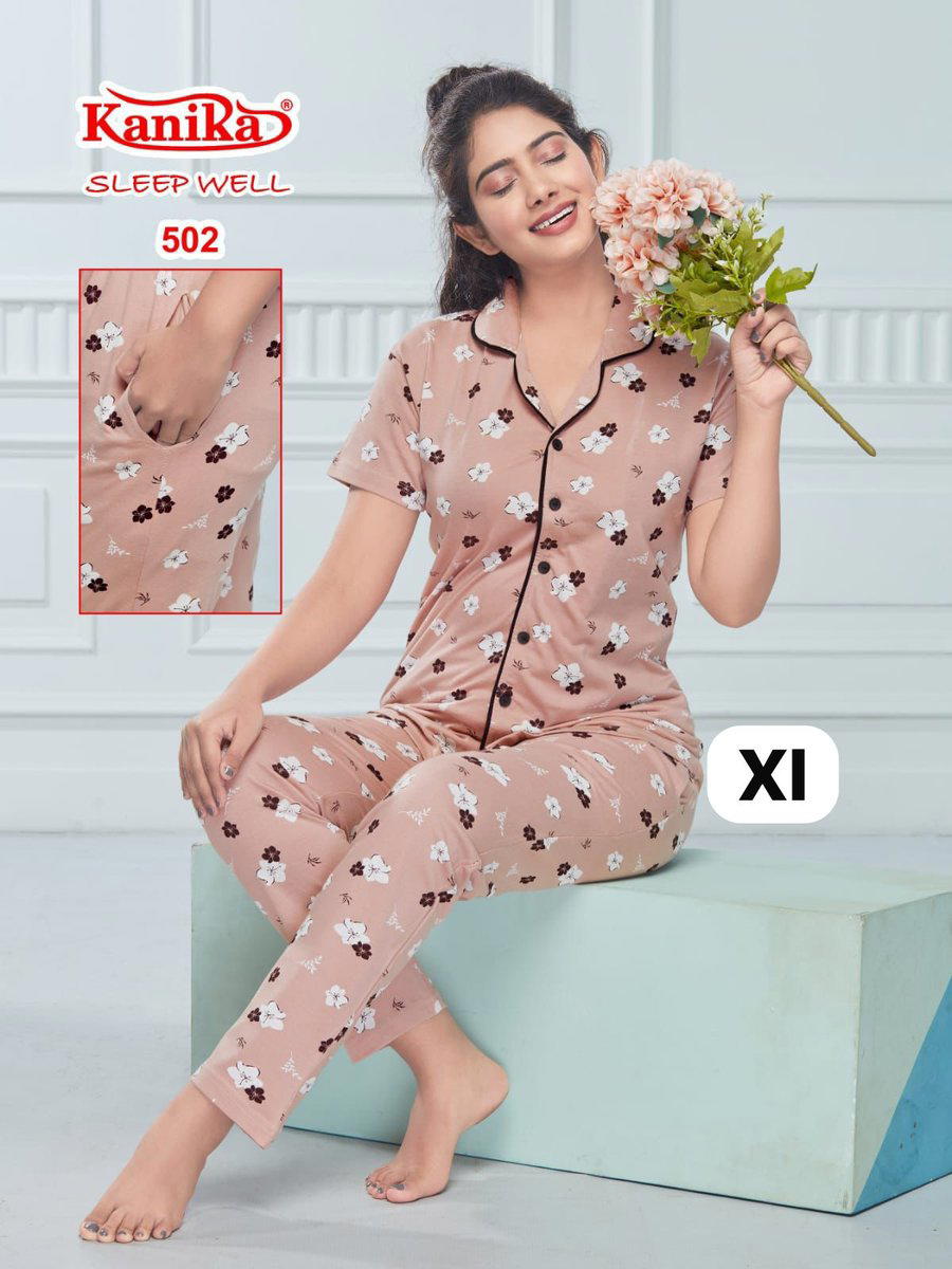 KANIKA BY MEHEK KURTIS COTTON NIGHT DRESS WHOLESALER IN INDIA 1