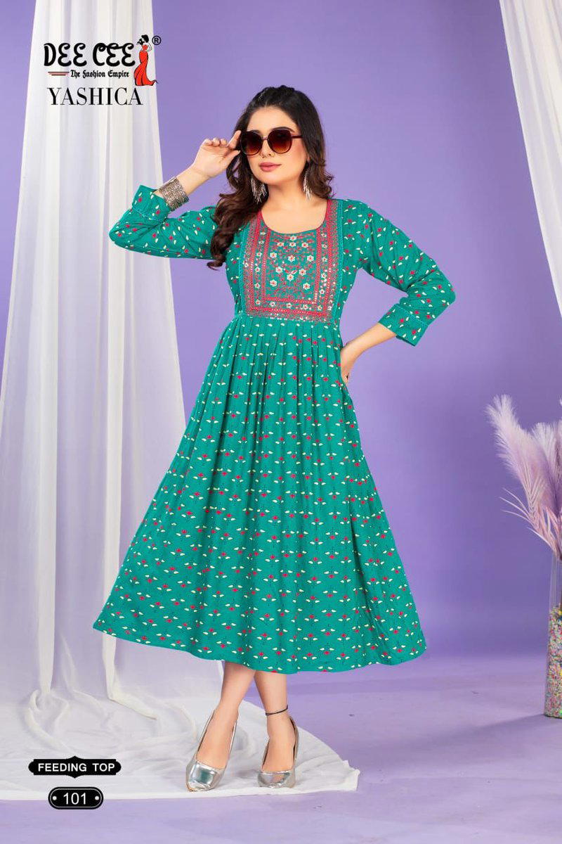 YASHICA BY SAGAR IMPEX DESIGNER KURTI WHOLESALER IN INDIA 1