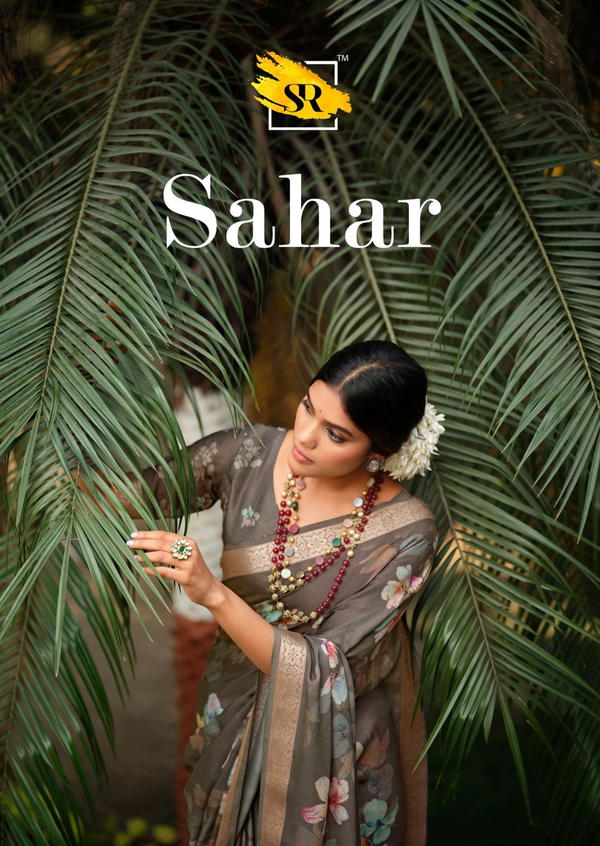 SAHAR BY STAVAN DESIGNER DIGITAL PRINT SAREE WHOLESALER IN INDIA