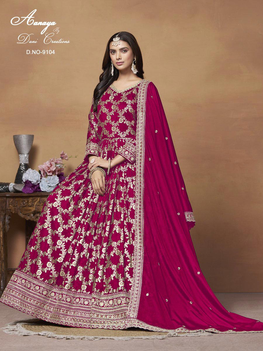 AANAYA VOL 191 BY DANI CREATION DESIGNER GOWN WHOLESALER IN INDIA 1