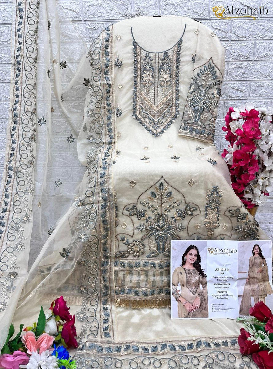 DN 1015 A TO D BY SAGAR IMPEX DESIGNER PAKISTANI SALWAR SUIT WHOLESALER IN INDIA 1