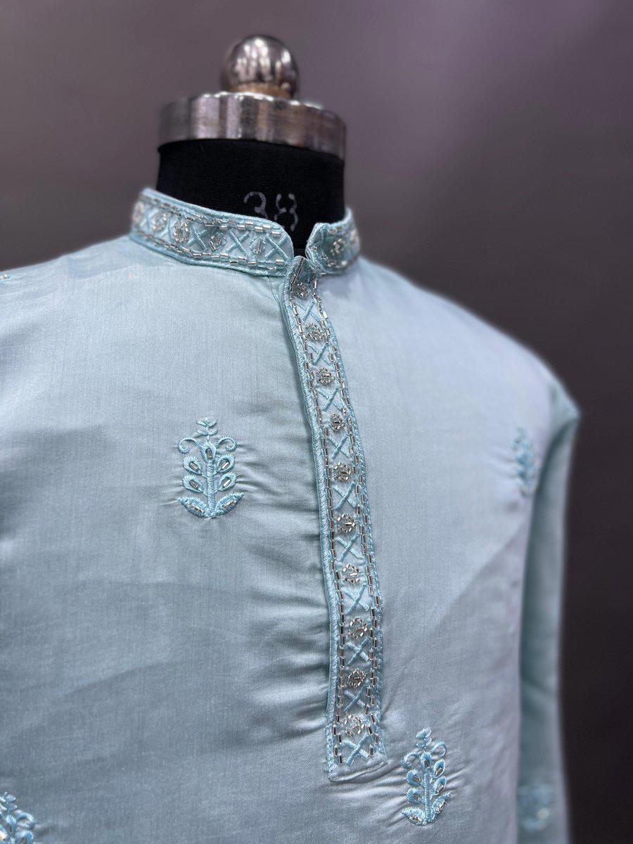 KALKI BY BLUEVERY DESIGNER SILK KURTA WITH PAJAMA WHOLESALER IN INDIA 1