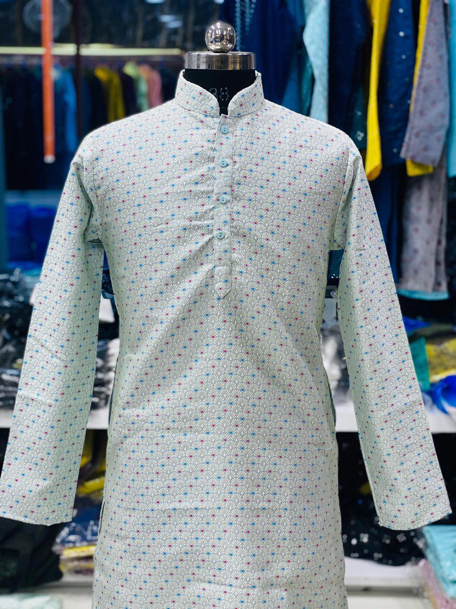 NAWABI BY BLUEVERY DESIGNER SILK KURTA WITH PAJAMA WHOLESALER IN INDIA 1