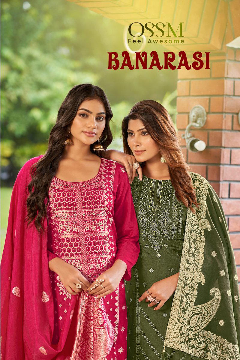 BANARASI BY OSSM DESIGNER SALWAR SUIT WHOLESALER IN INDIA 1