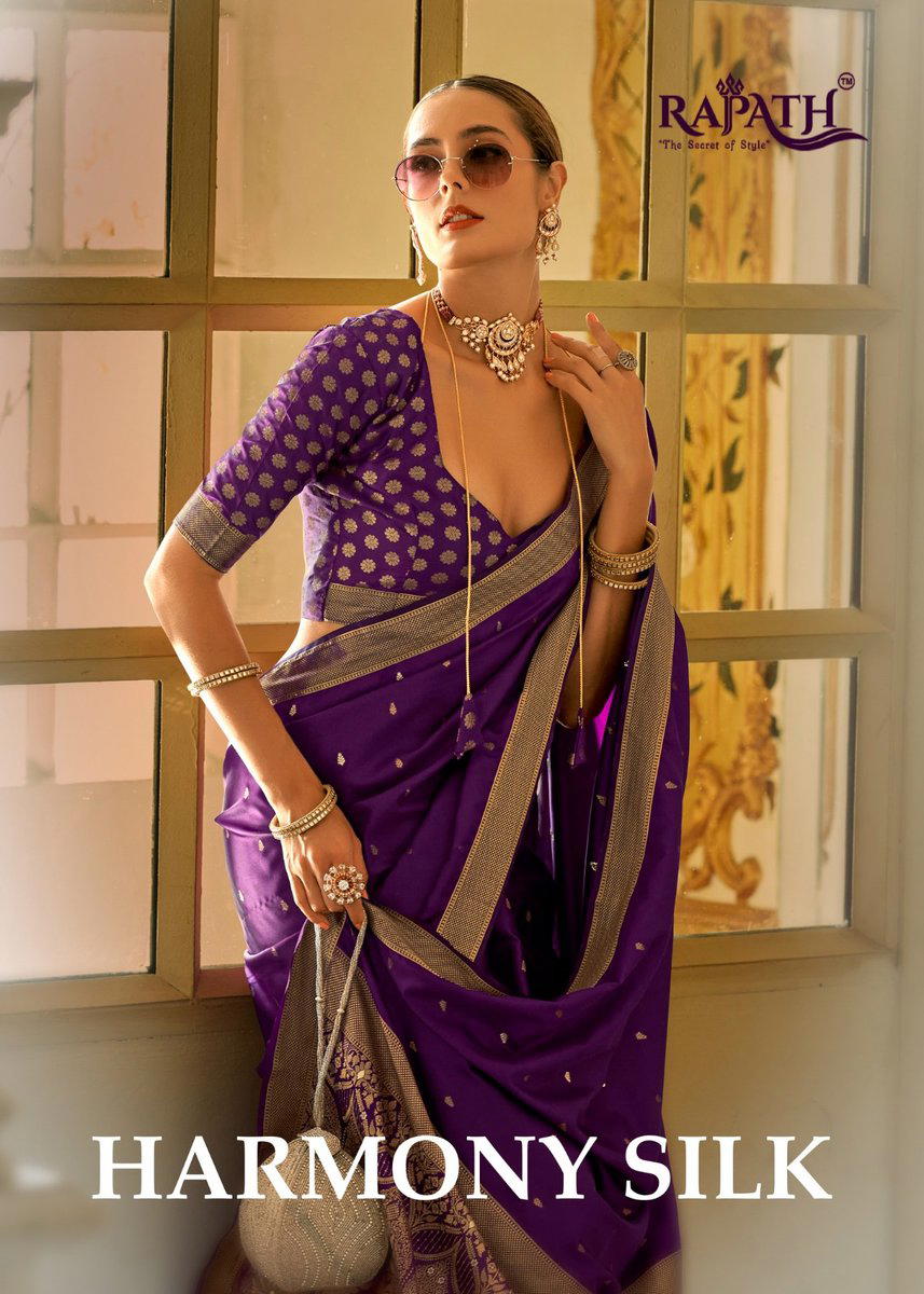 HARMONY SILK BY RAJPAHT DESIGNER SILK SAREE WHOLESALER IN INDIA 1