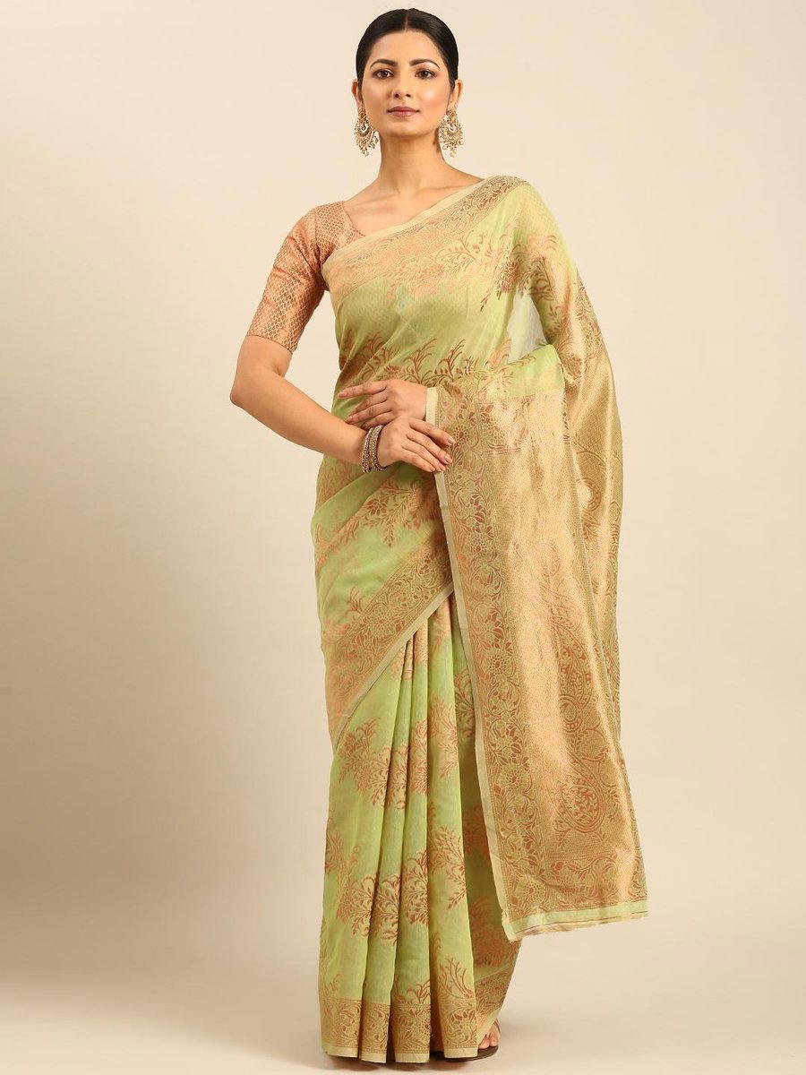 SAACHI BY BUNAWAT DESIGNER COTTON SAREE WHOLESALER IN INDIA 1
