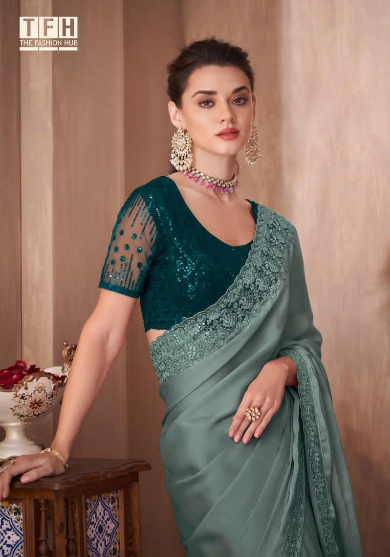 Sandalwood 11th Edition Hits by TFH designer silk saree wholesaler in india 1
