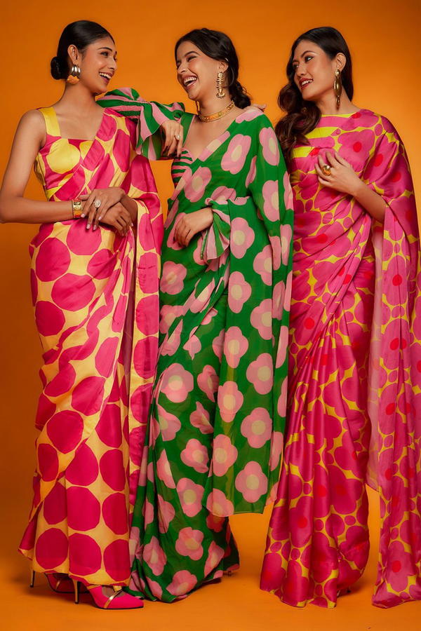 KAJAL BY RAJYOG DESIGNER GEORGETTE SAREE WHOLESALER IN INDIA