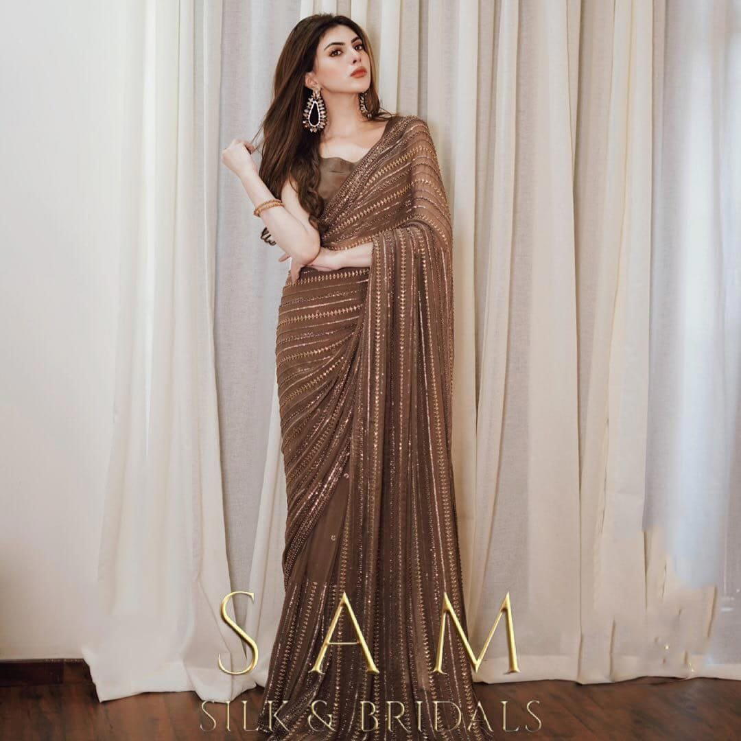 DF 3385 BY DF DESIGNER GEORGETTE SAREE WHOLESALER IN INDIA 1