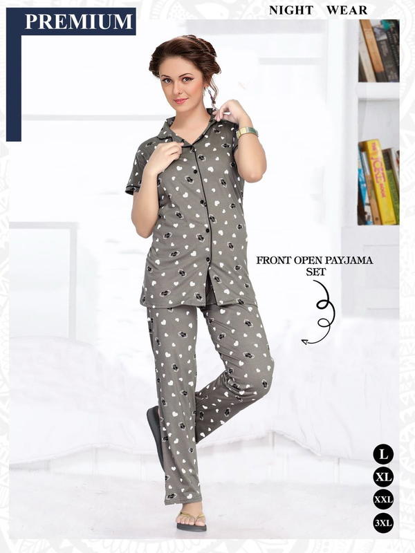 VOL AT 1011 BY SAGAR IMPEX DESIGNER NIGHT SUIT WHOLESALER IN INDIA