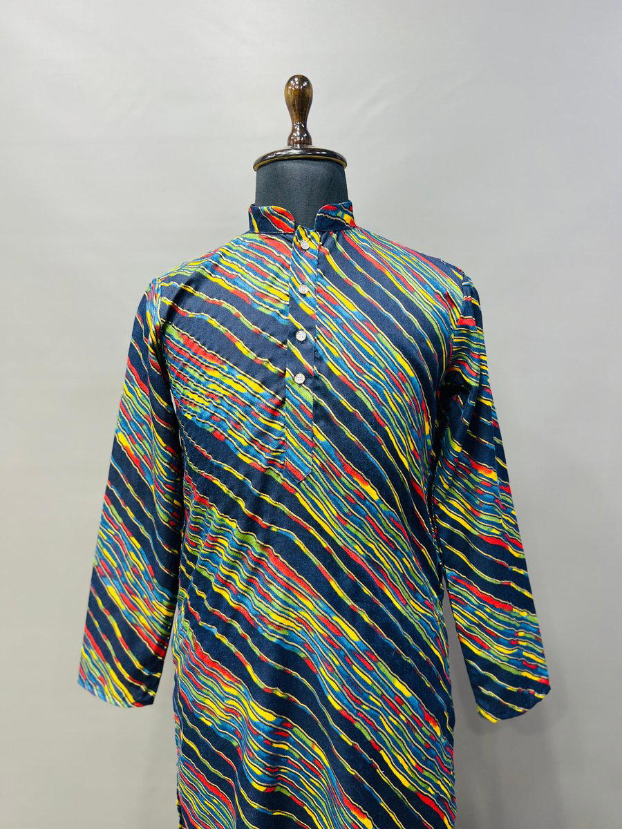 DHOLIDA BY BLUEVERY TRADITIONAL KURTA WITH PAJAMA WHOLESALER IN INDIA 1