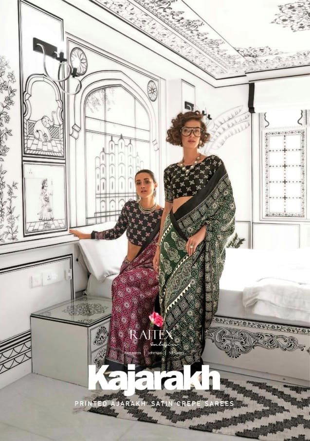 KAJARAKH BY RAJTEX DESIGNER SAREE WHOLESALER IN INDIA 1