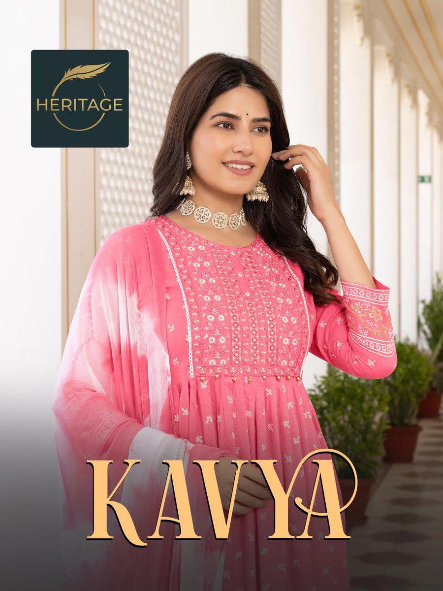 KAVYA BY SAGAR IMPEX DESIGNER SALWAR SUIT WHOLESALER IN INDIA 1