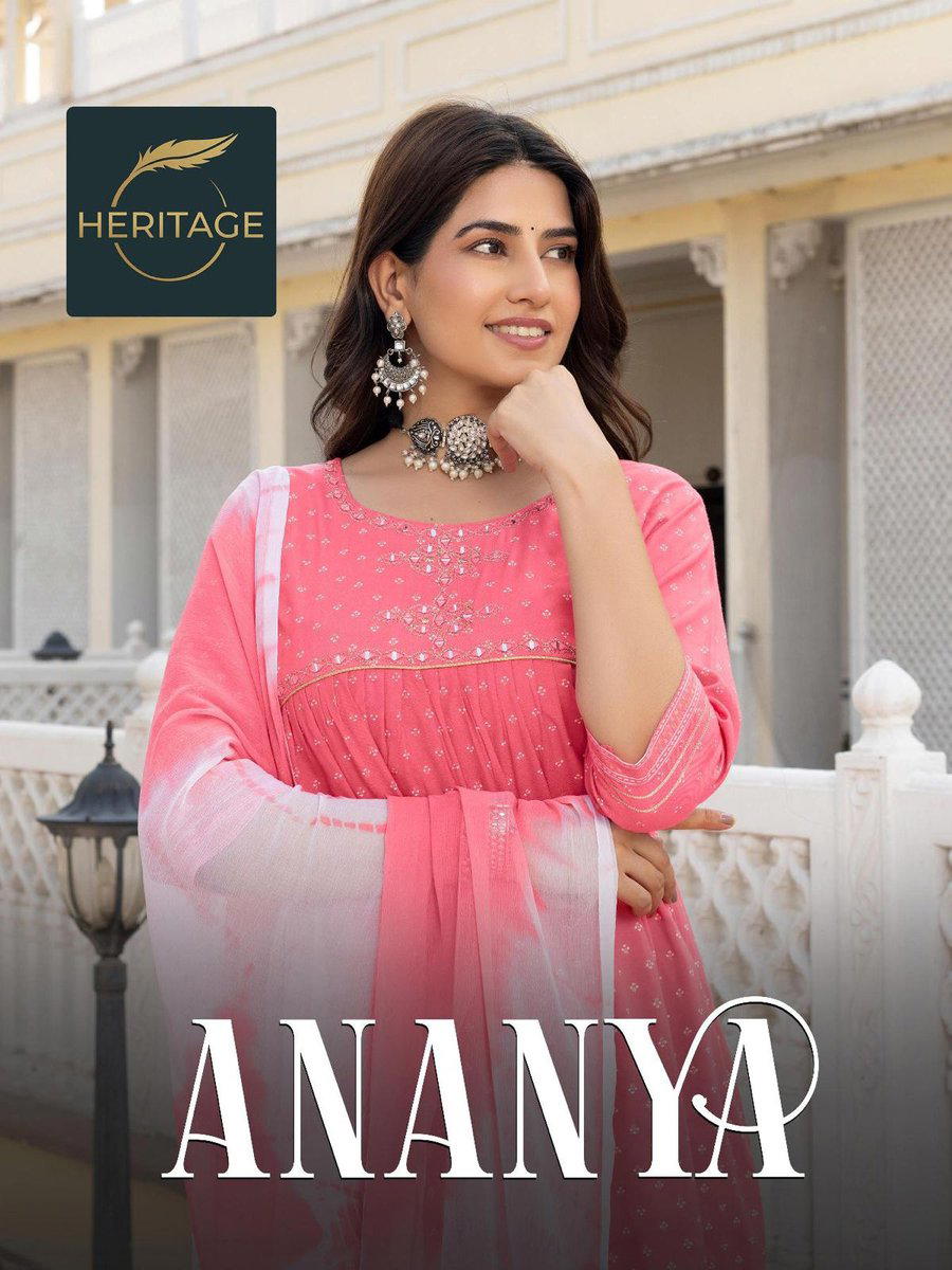 ANANYA BY SAGAR IMPEX DESIGNER SALWAR SUIT WHOLESALER IN INDIA 1