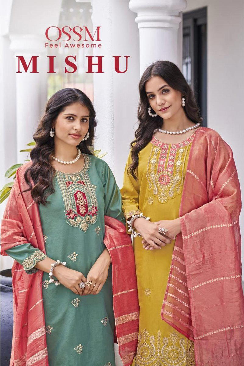 MISHU BY OSSM DESIGNER SALWAR SUIT WHOLESALER IN INDIA 1