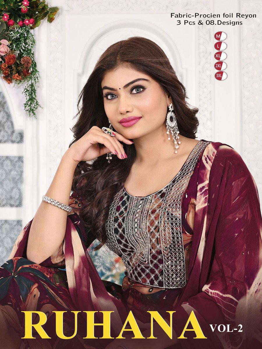 RUHANA VOL 2 BY FASHION TALK DESIGNER SALWAR SUIT WHOLESALER IN INDIA 1