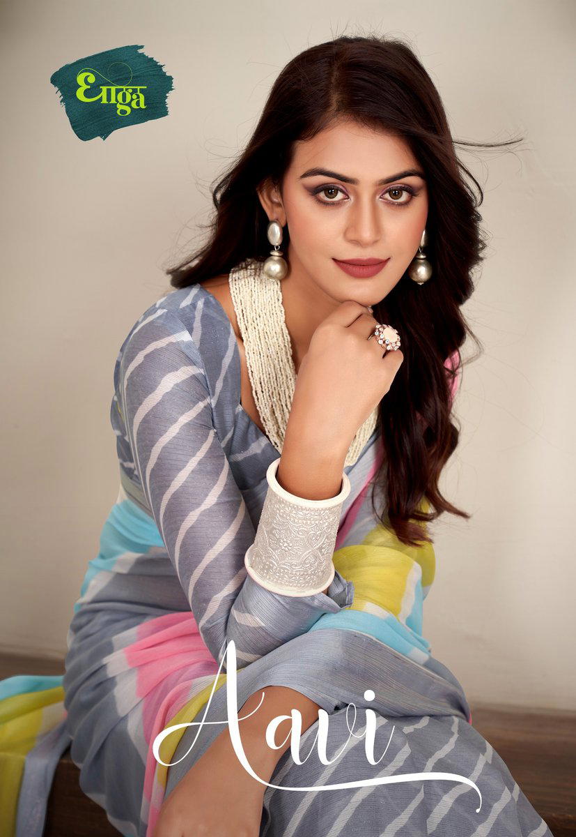 AAVI BY GIRNAR DESIGNER SAREE WHOLESALER IN INDIA 1