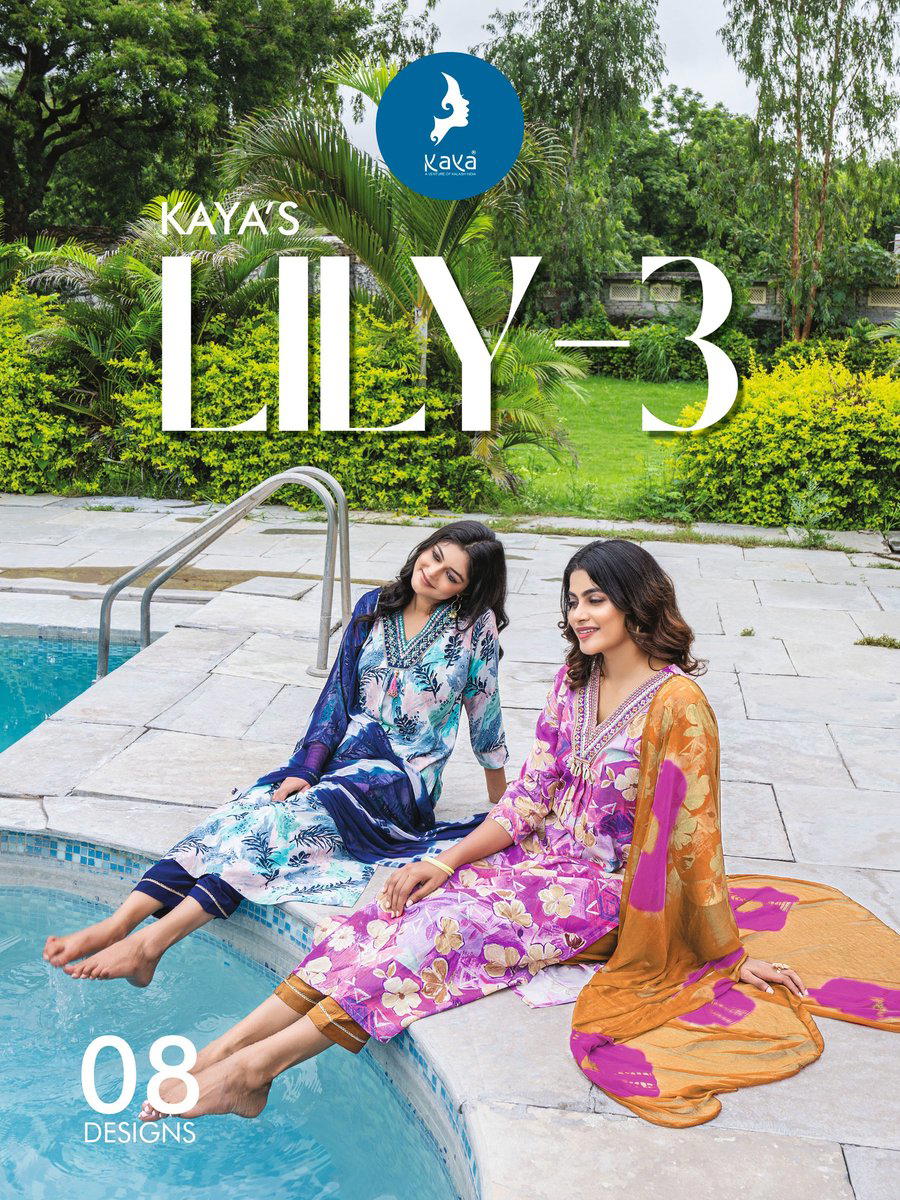 LILY 3 BY KAYA DESIGNER SALWAR SUIT WHOLESALER IN INDIA 1