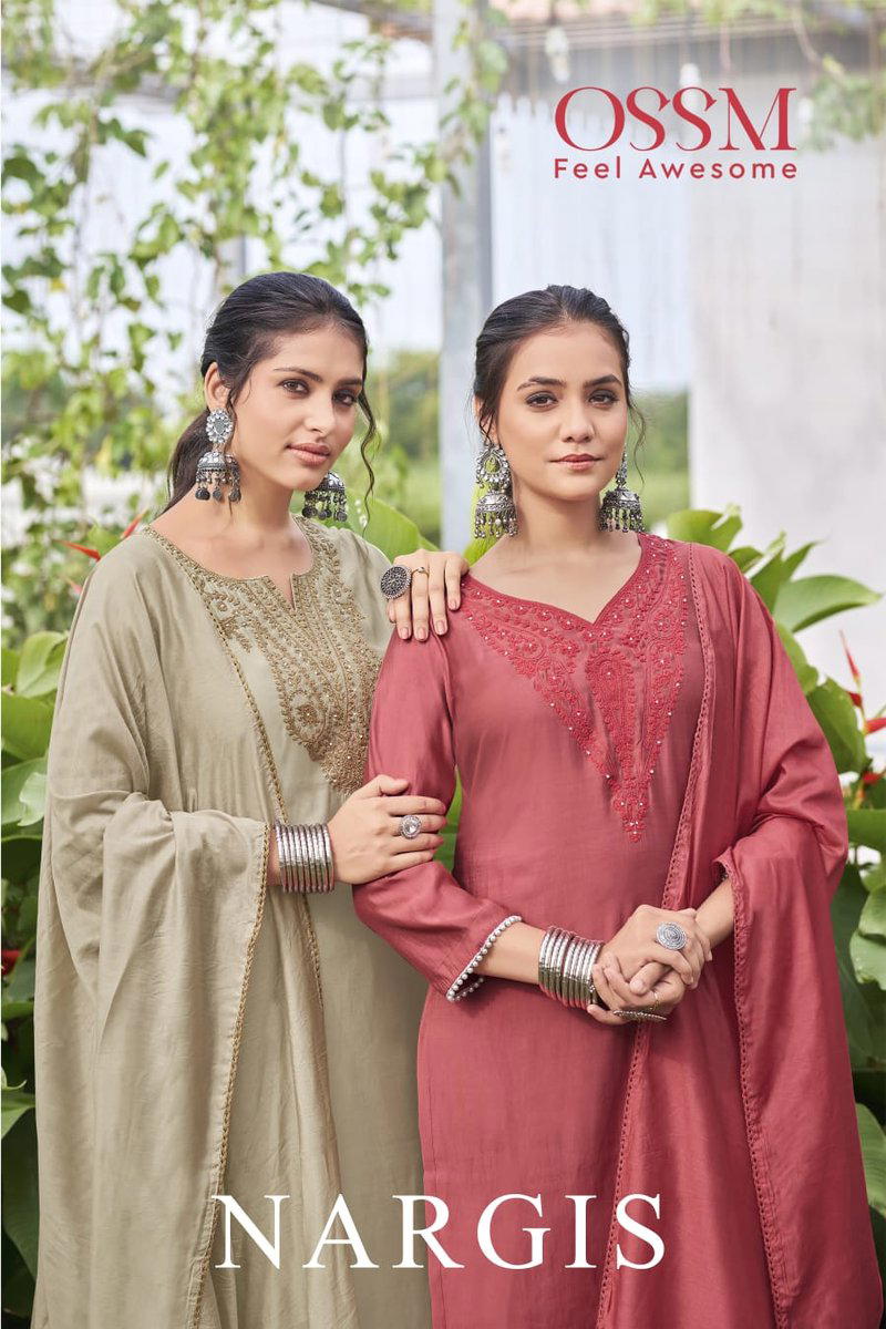 NARGIS BY OSSM DESIGNER SALWAR SUIT WHOLESALER IN INDIA 1