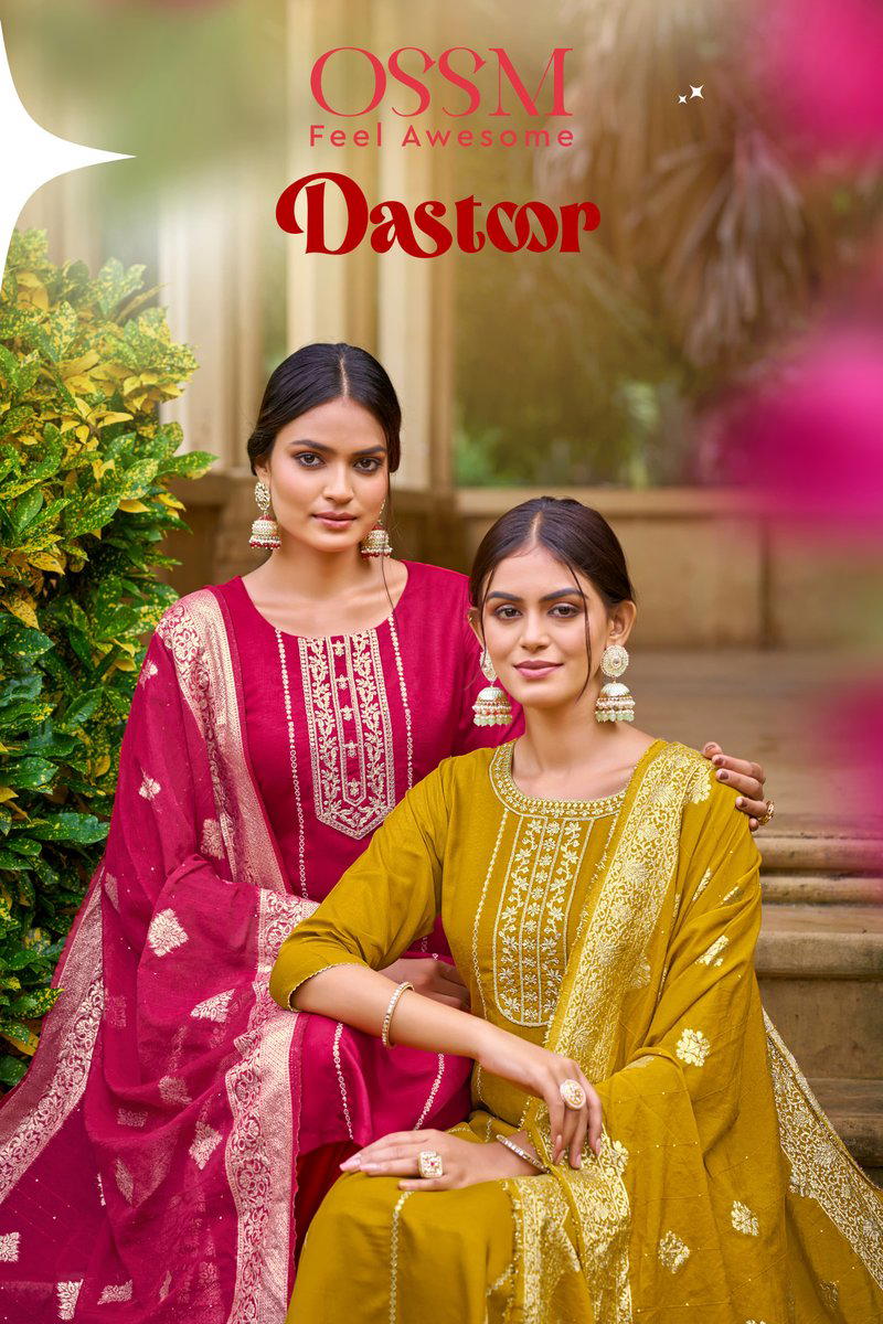 DASTOOR BY OSSM DESIGNER SALWAR SUIT WHOLESALER IN INDIA 1