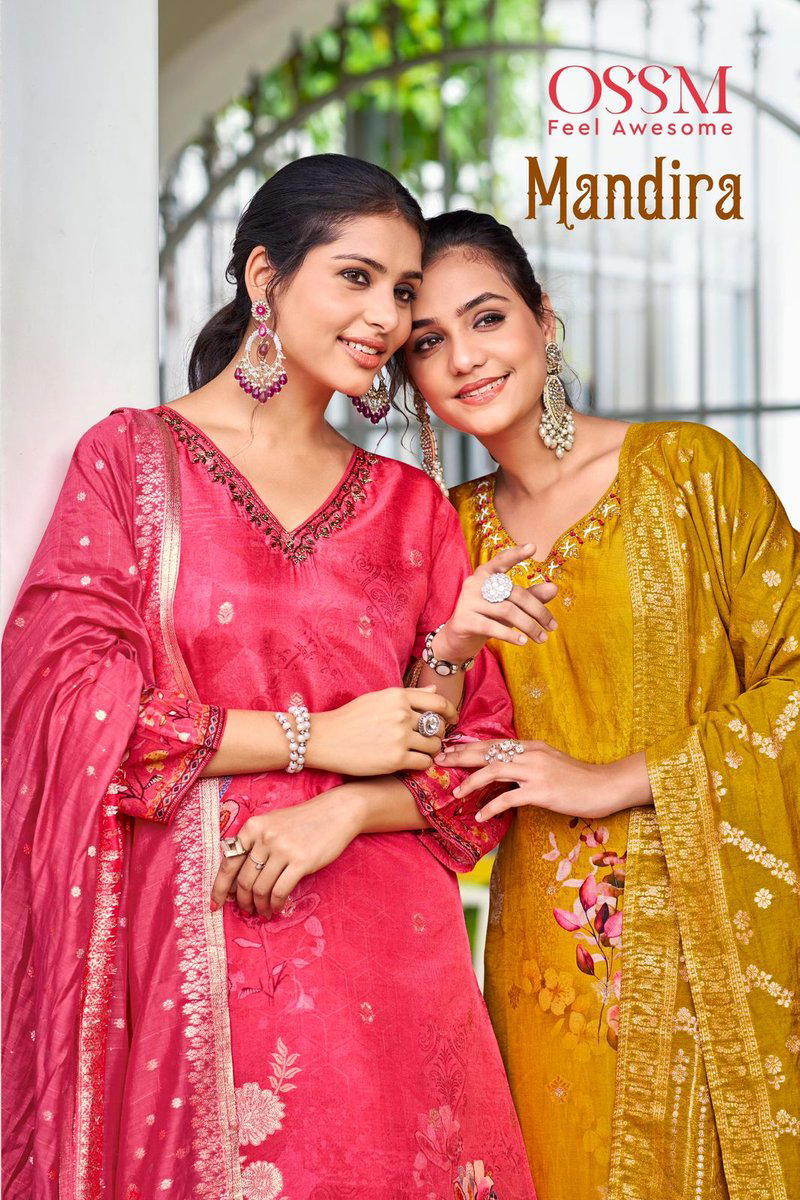 MANDIRA BY OSSM DESIGNER SALWAR SUIT WHOLESALER IN INDIA 1