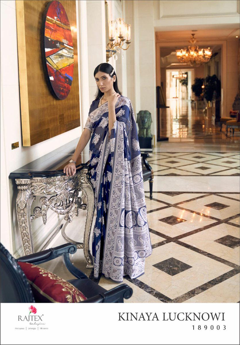 KINAYA LUCKNOWI BY RAJTEX DESIGNER SAREE WHOLESALER IN INDIA 1