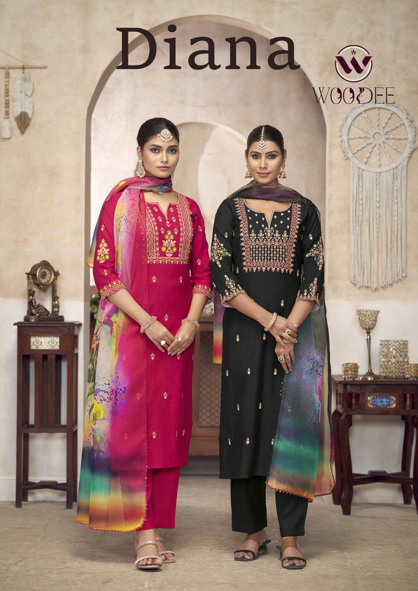 DIANA BY WOODEE DESIGNER SALWAR SUIT WHOLESALER IN INDIA 1