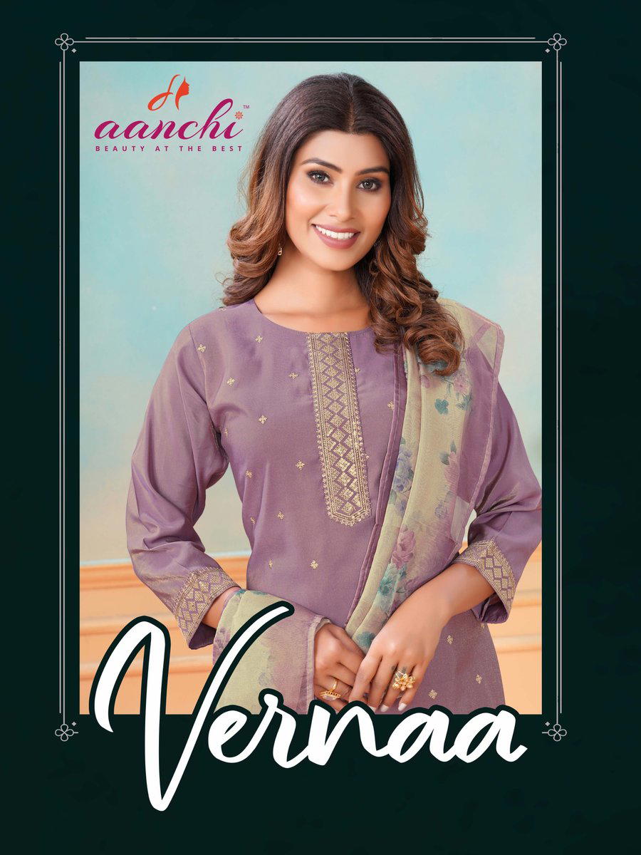 VERNAA BY AANCHI DESIGNER SALWAR SUIT WHOLESALER IN INDIA 1