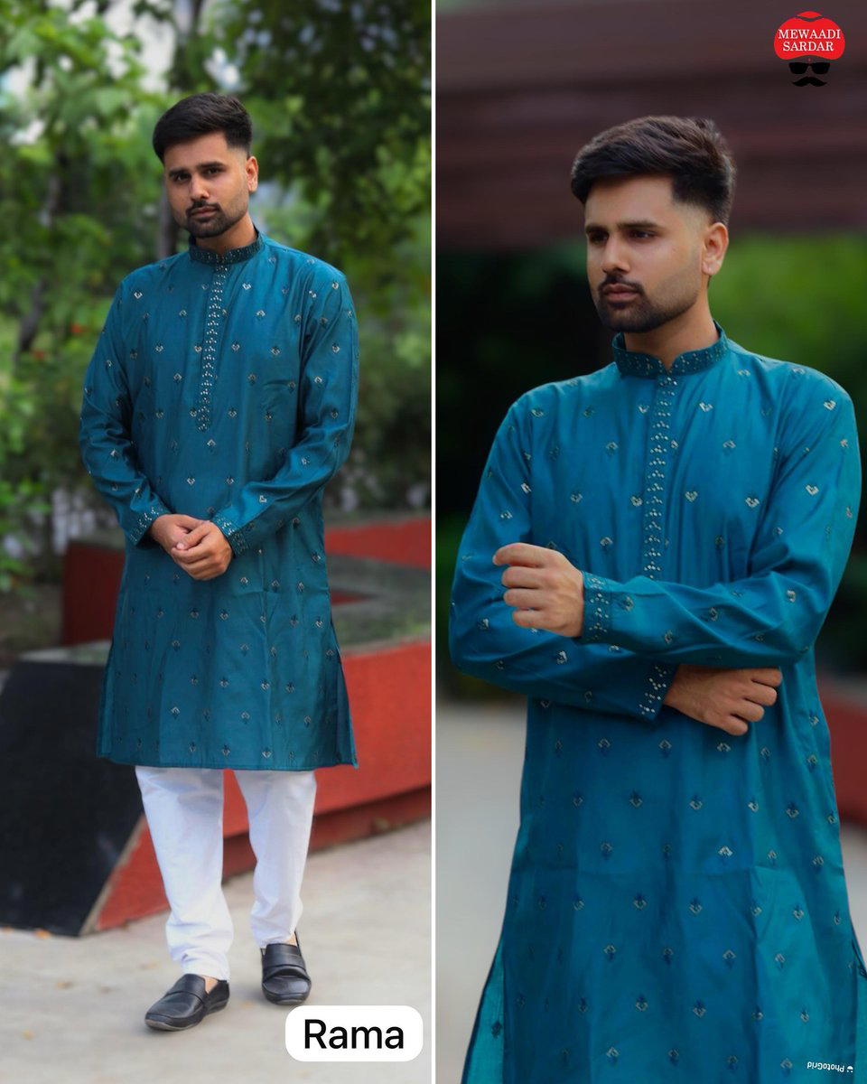 RIWAAZ BY BLUEHILLS DESIGNER KURTA AND PYJAMA WHOLESALER IN SURAT 1